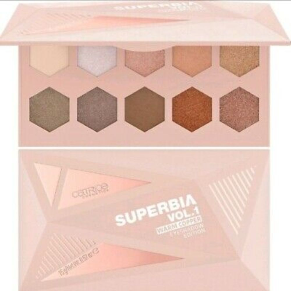Catrice Superbia Vol 1 Warm Copper Eyeshadow Edition 010 (Pack of 3)