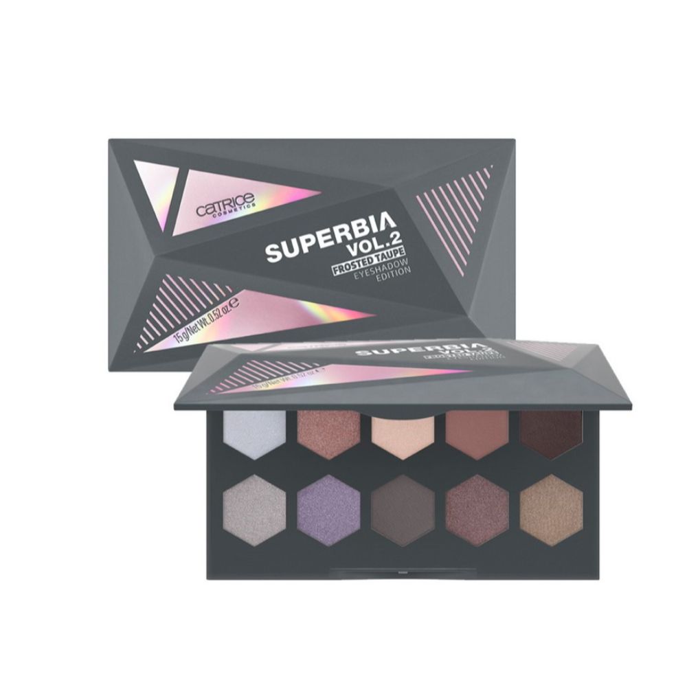Catrice Superbia Vol 2 Frosted Taupe Eyeshadow Edition 010 (Pack of 3)
