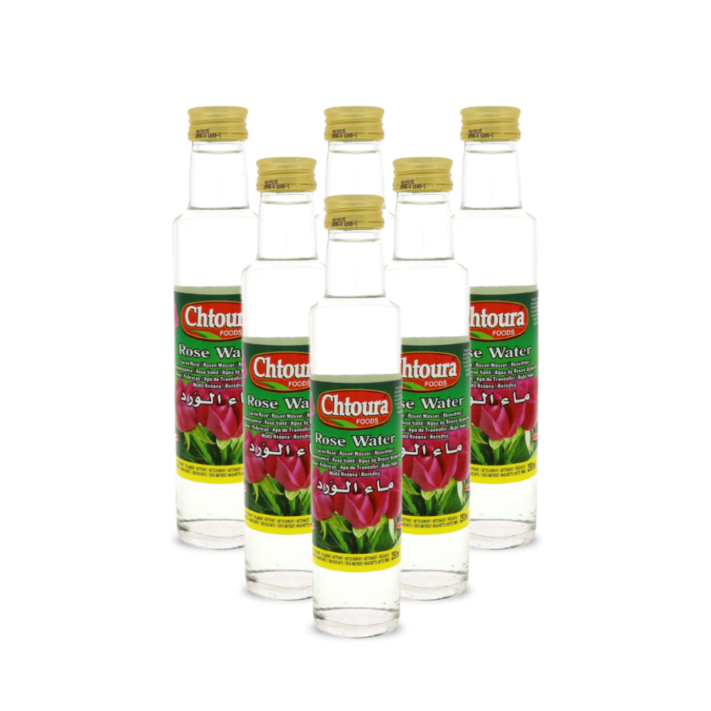 Chtoura Rose Water 250 مل (حزمة 6)