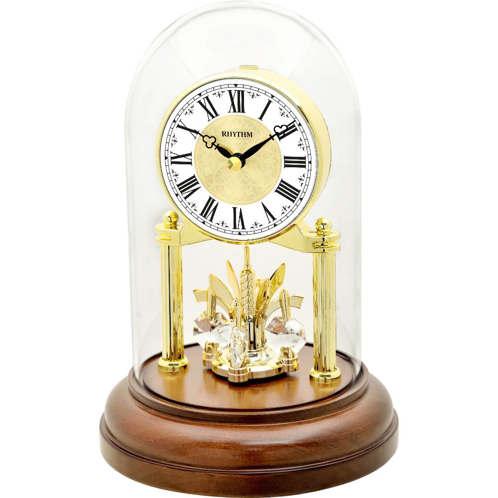 Rhythm Dome Glass Table Clock - Billjumla.com