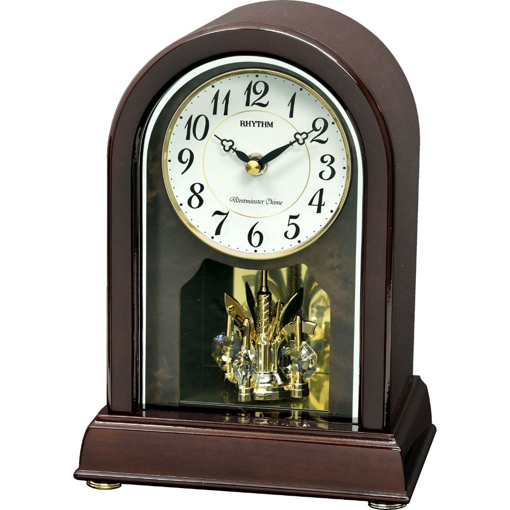 Rhythm SIP Melody Wooden Table Clock - Billjumla.com