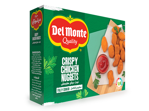 Del Monte Crispy Chicken Nuggets Plain 400g (Pack of 6)