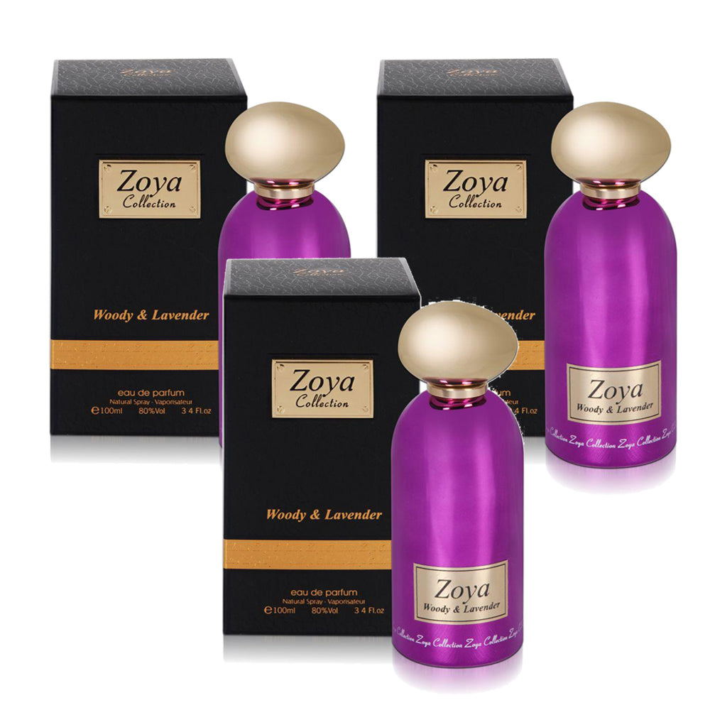 Zoya Woody & Lavnder - (Pack Of 3) - Billjumla.com