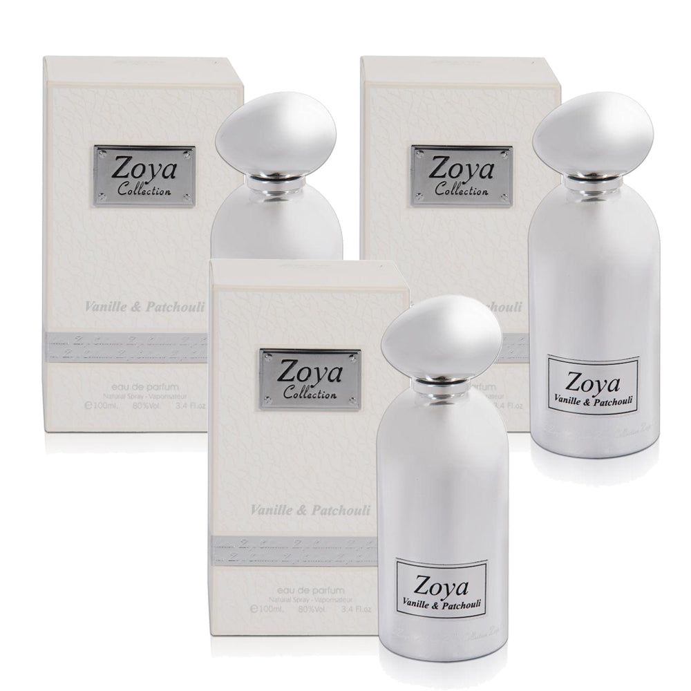 Zoya Vanilla & patchouli - (Pack Of 3) - Billjumla.com