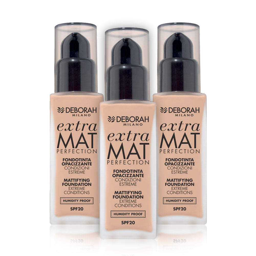 Deborah Extra Mat Perfection Foundation 03 - (Pack of 3)