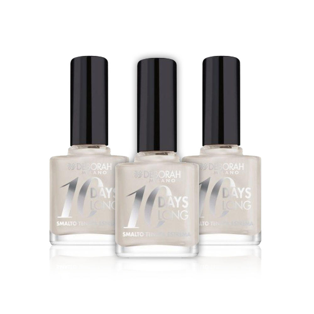 Deborah 10 Days Long Nail Enamel 21 - (Pack of 3)