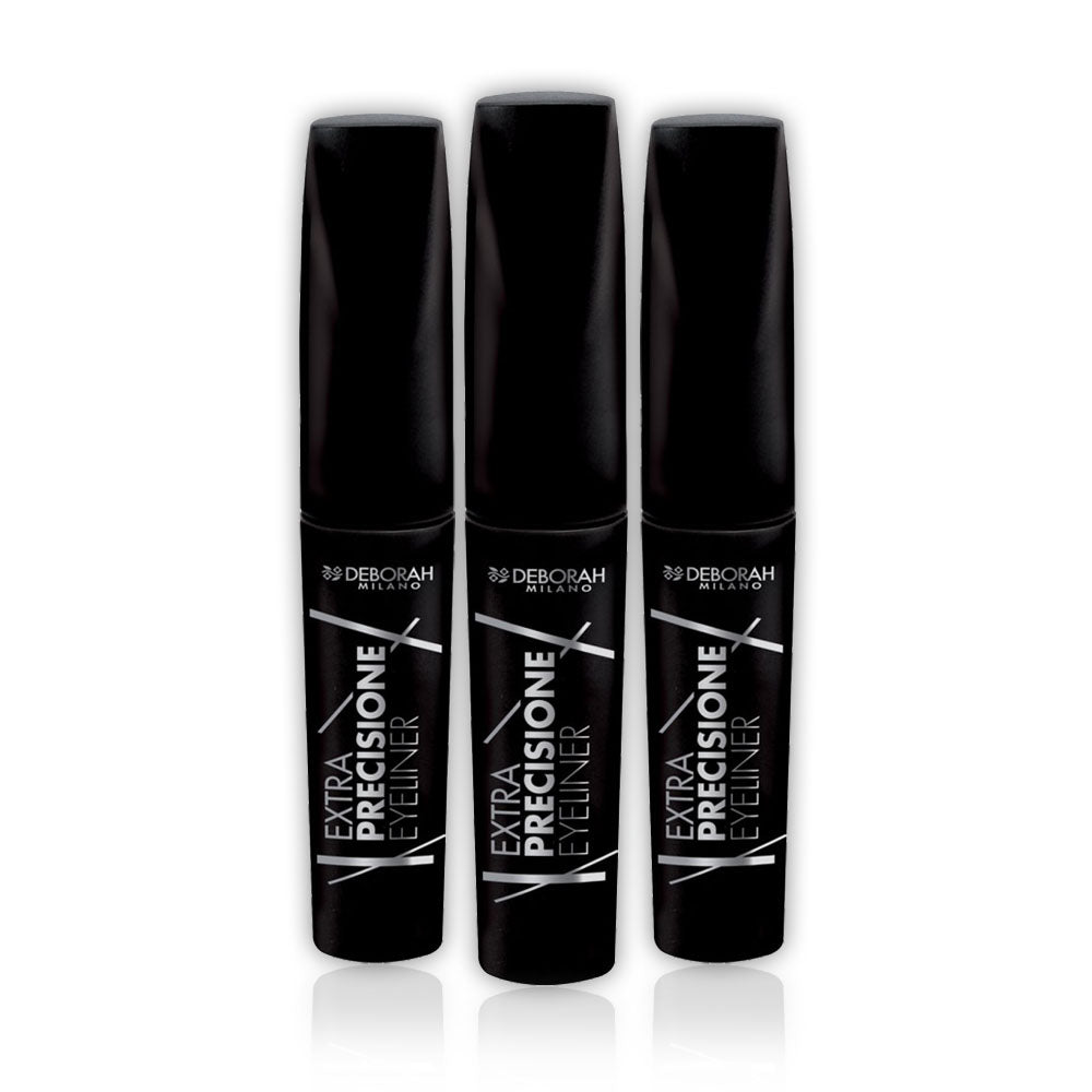 Deborah Extra Precision Eyeliner - Black (Pack of 3) - Billjumla.com