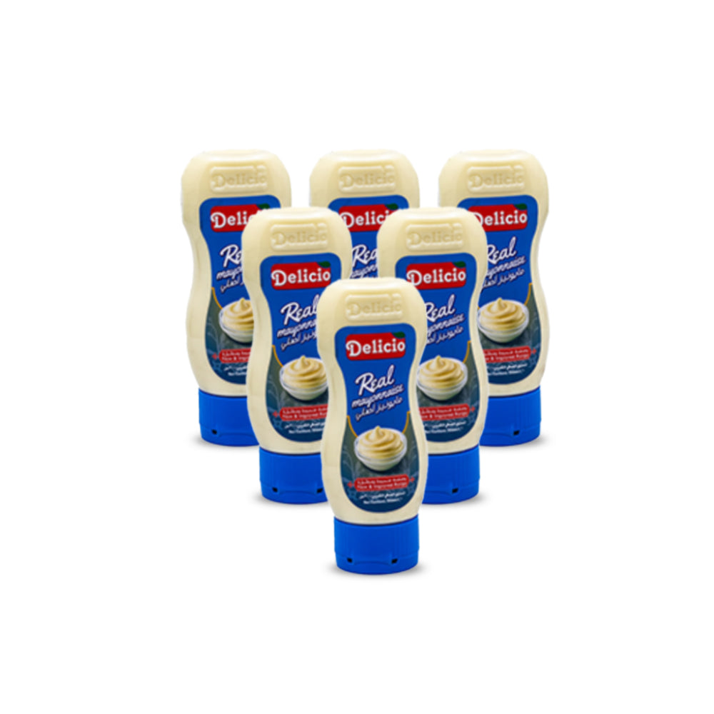 Delicio Real Mayonnaise 300ml (حزمة 6)