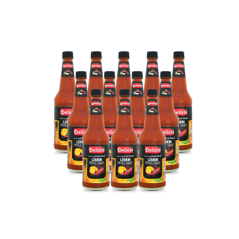 ديليسيو - صلصة مخلل الليمون 150 مل (عبوة من 12 قطعة)