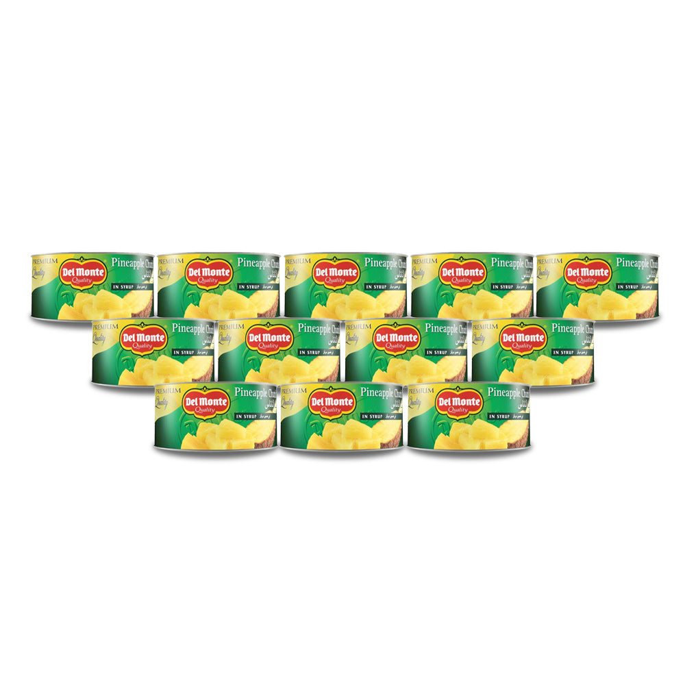 ديل مونتي - شرائح الأناناس في الشراب 234 جم - (عبوة من 6 قطع)