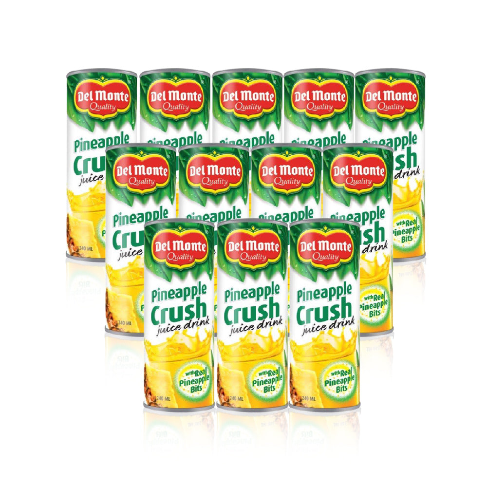 Del Monte Pineapple Crush Juice Drink 240ml - (Pack Of 6 Pieces)