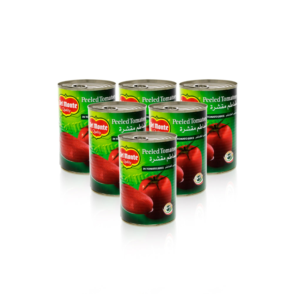 Del Monte Plum Peeled Tomatoes 400g (Pack of 6)
