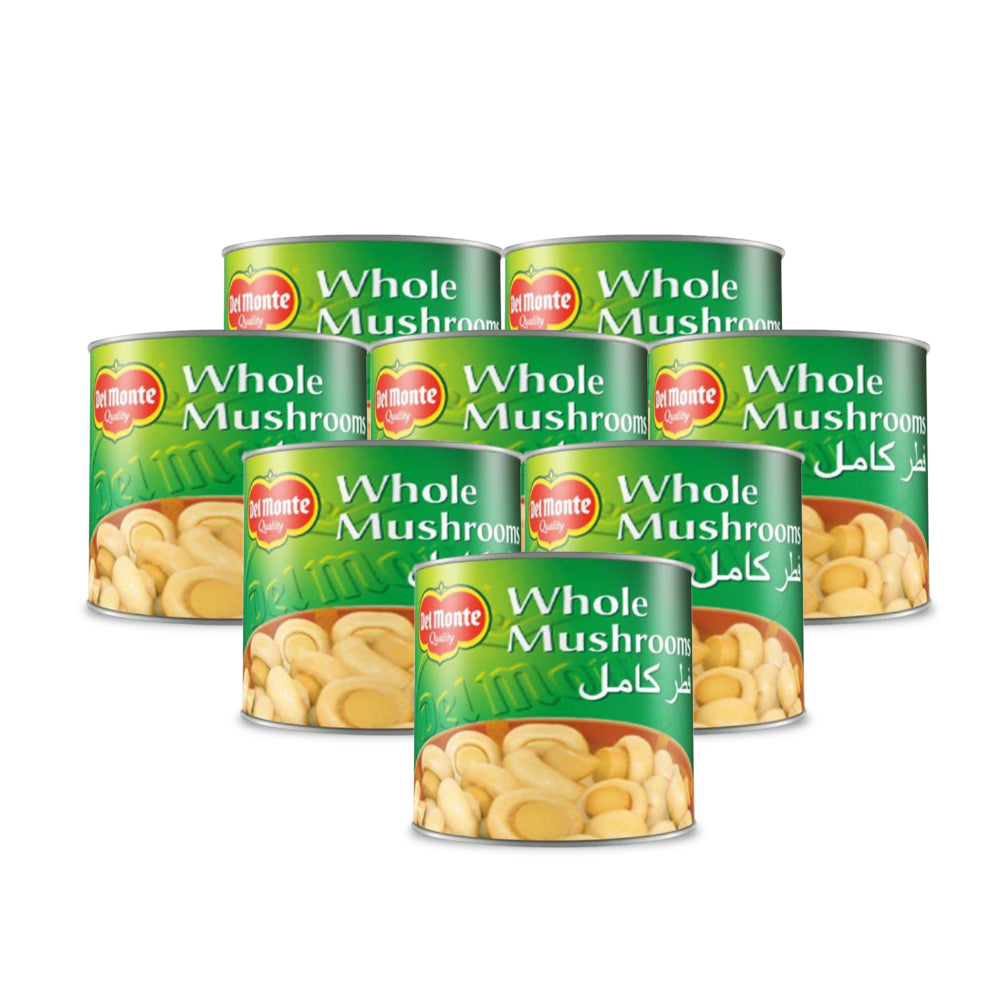 دل مونتي فطر كامل 200غ مجموعة من 8 علب