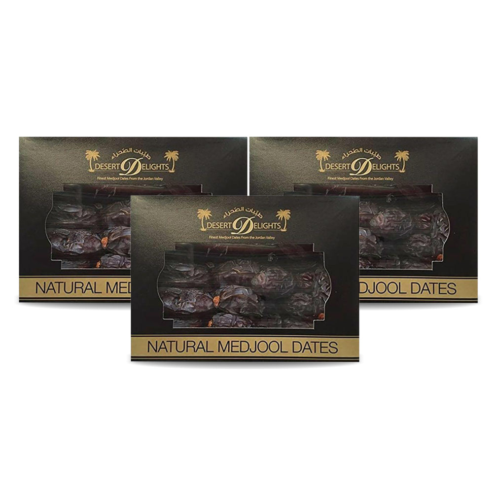 تمر المجدول "طيبات الصحراء" الكبير 500جم مجموعة من 3 علب