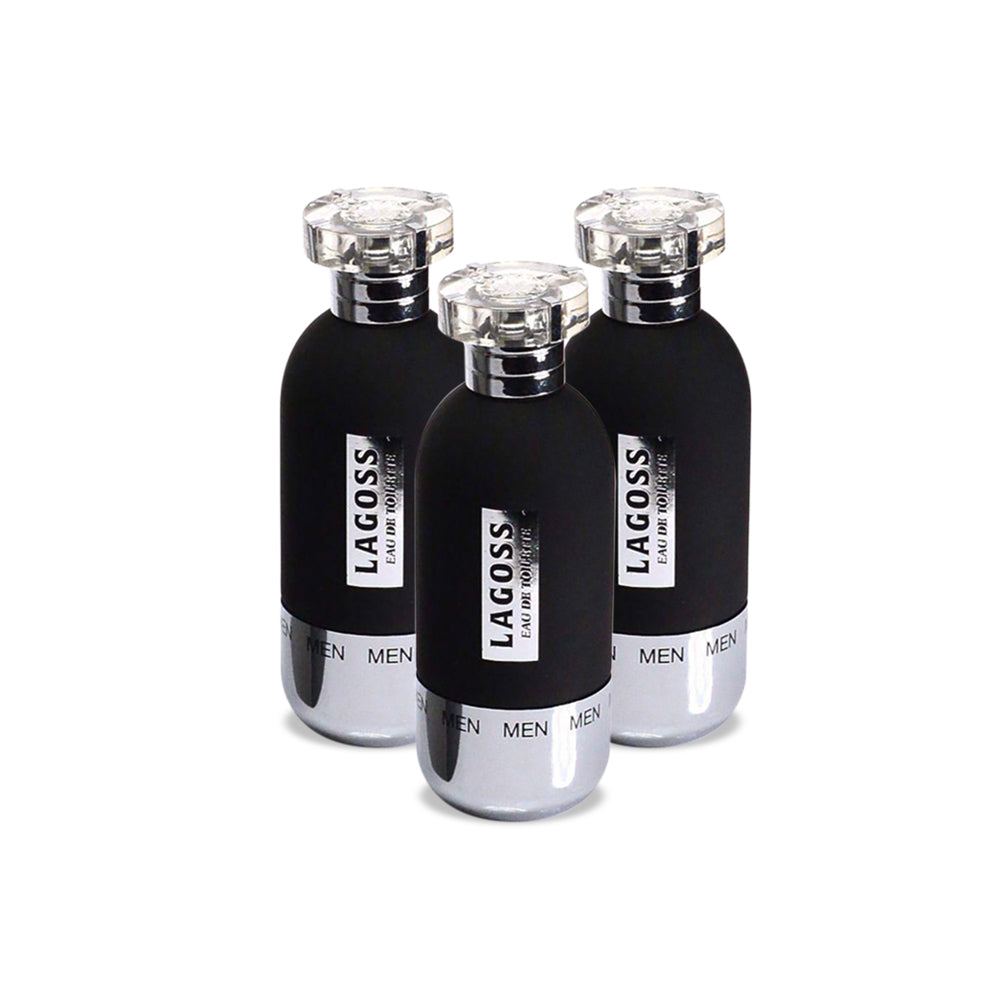 عطر دومون بلوماكس لاغوس 100 مل او دو تواليت للرجال - (مجموعة من 3 قطع)
