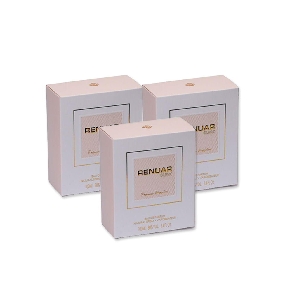 Dumont Renuar Blanc 100ml EDP for Women - (Pack of 3)