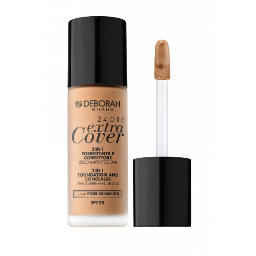 Deborah 24 Ore Extra Cover Foundation 05 Dark - Pack Of 3 Pieces - Billjumla.com