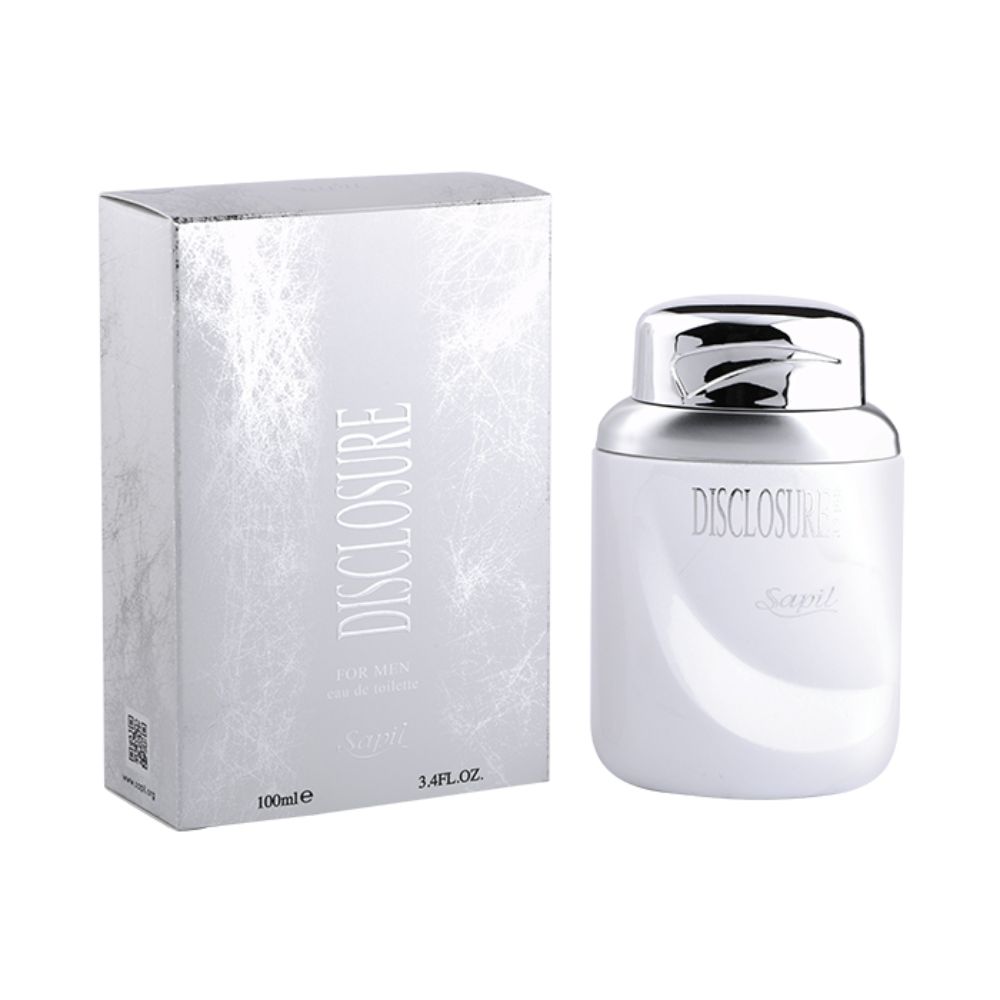 Sapil Disclosure White Perfume Eau De Toilette For Men 100Ml - (Pack of 3) - Billjumla.com