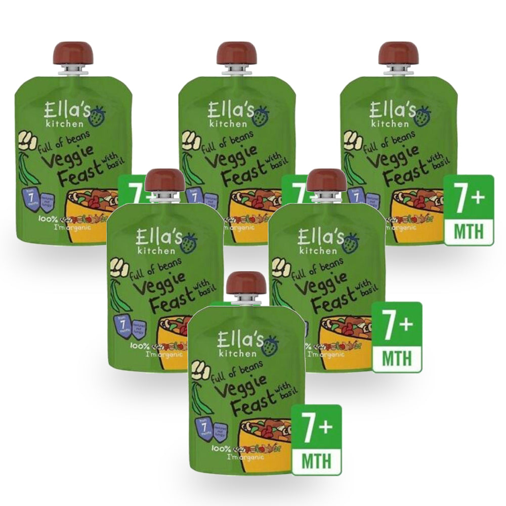 Ellas Kitchen Organic Four Bean Feast 130g Regular - (Pack Of 6 Pieces)