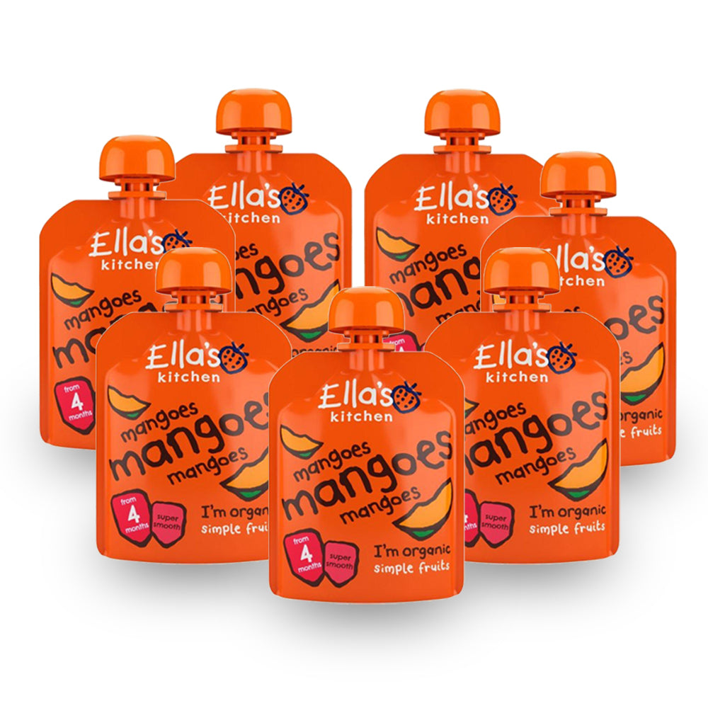 الاس كيتشين عضوي مانجو 70غ مجموعة من 7 قطع