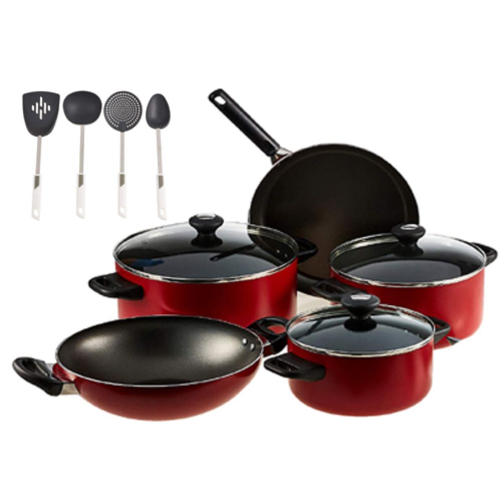 Prestige 12 Pieces Non-Stick Cooking Set