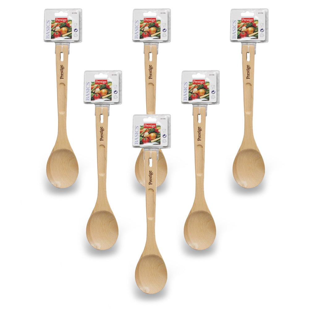 Prestige Spoon Wooden 6 Pieces - Billjumla.com