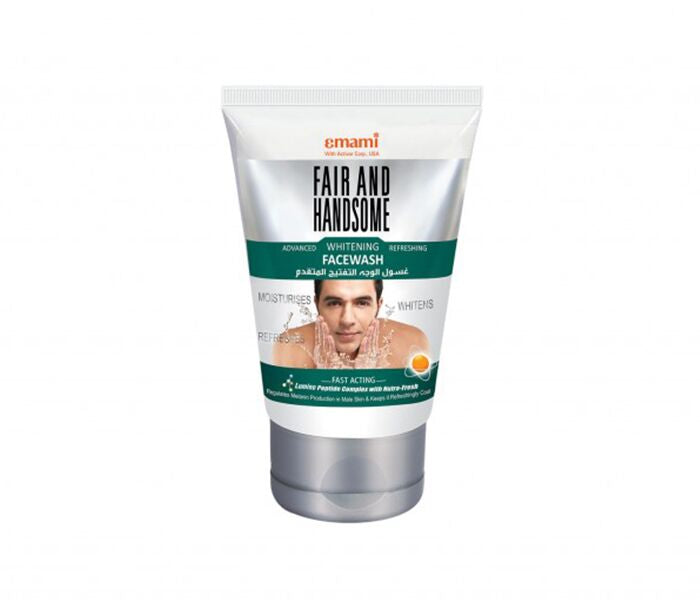 Emami Fair & handsome Whitening Refreshing.face Wash 100 Gm. (Pack of 6) - Billjumla.com
