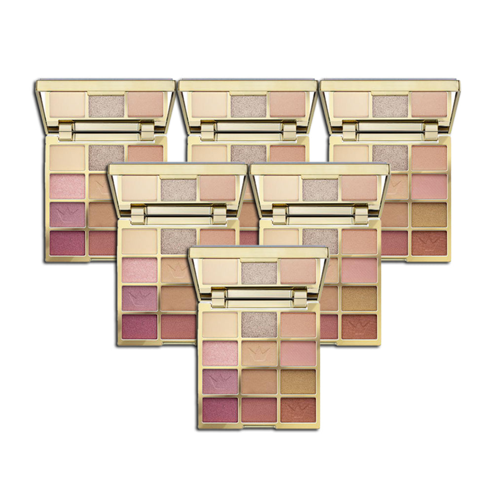 مظلل العيون بنك جليتر شو من ايسنس روايال بارتي باليت مجموعة من 6 قطع)