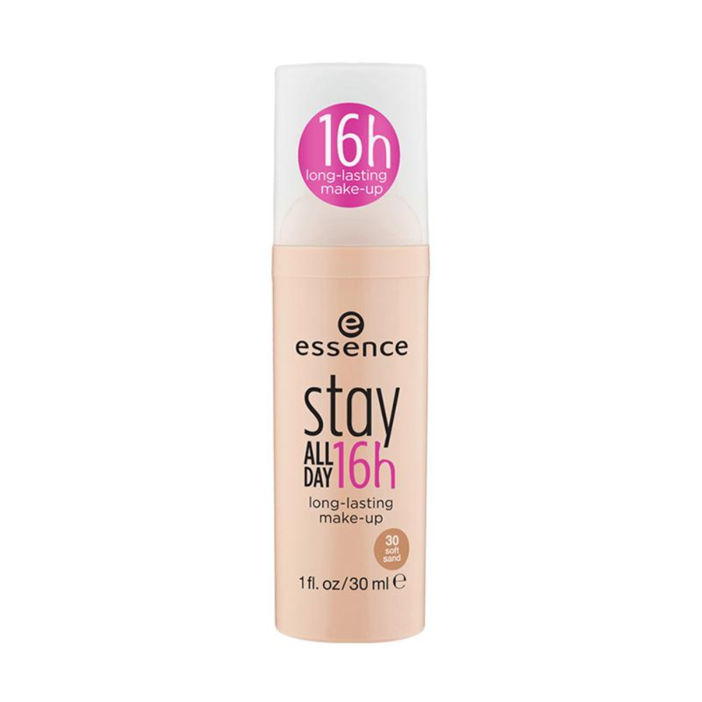 Essence Stay All Day Foundation 30 Soft Sand - Pack of 4 Pieces - Billjumla.com