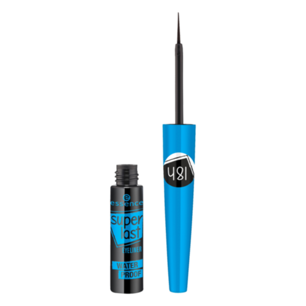 Essence Superlast Eyeliner Waterproof Black - Pack of 6 Pieces - Billjumla.com