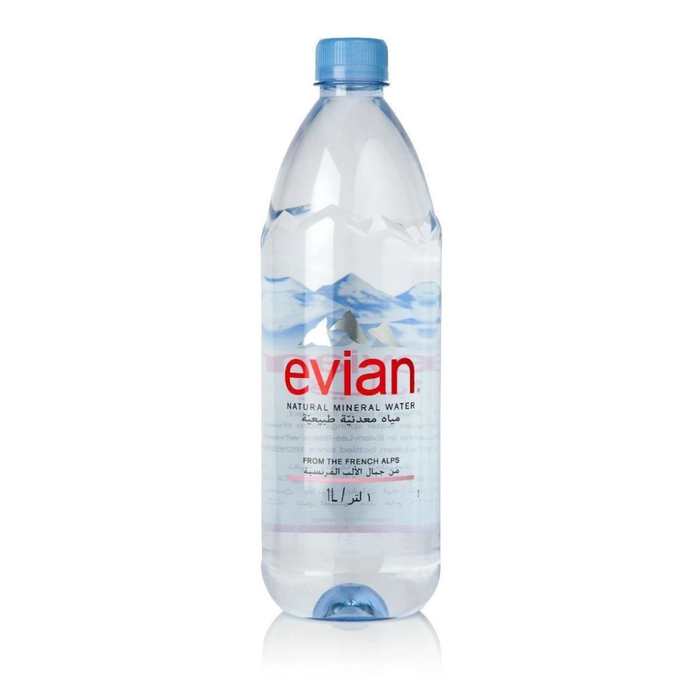 Evian Mineral Water 1L (Pack of 12 Pieces) - Billjumla.com