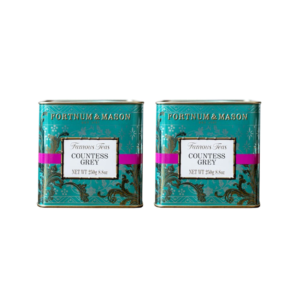 Fortnum & Mason Countess Gray Leaf Tea 250g (حزمة 2)