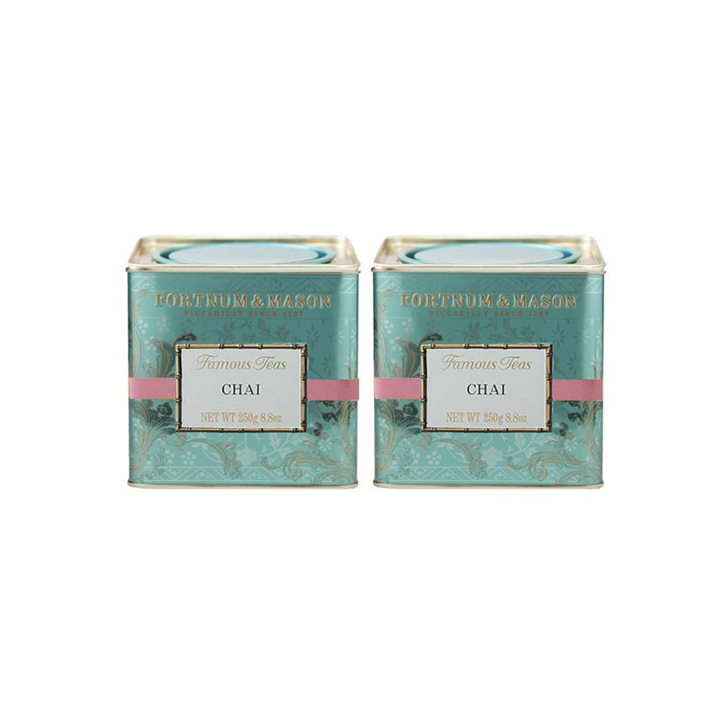 شاي اوراق الشاي250 غ من فورتنام آند ميسون- مجموعة من علبتين