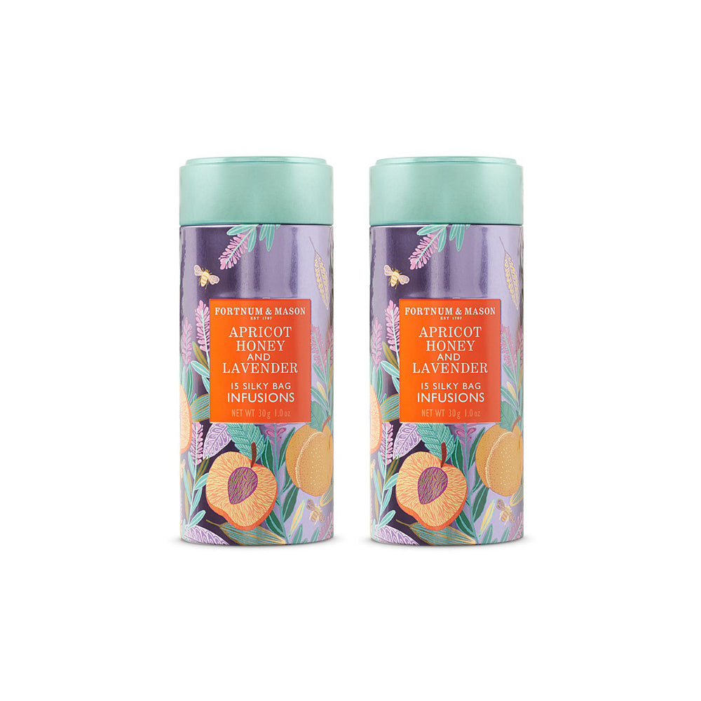 Fortnum & Mason Apricot, Honey & Lavender Infusion Tea Bags 30g (Pack of 2)