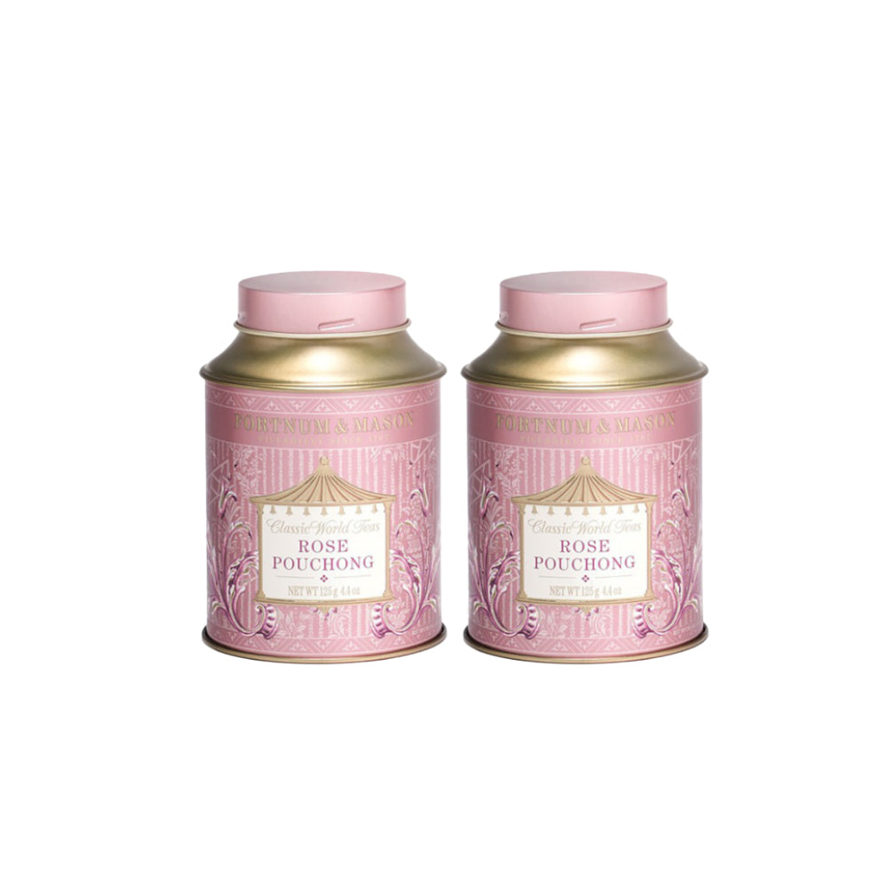 Fortnum & Mason Rose Pouchong Loose Leaf Tea 125g (Pack of 2)