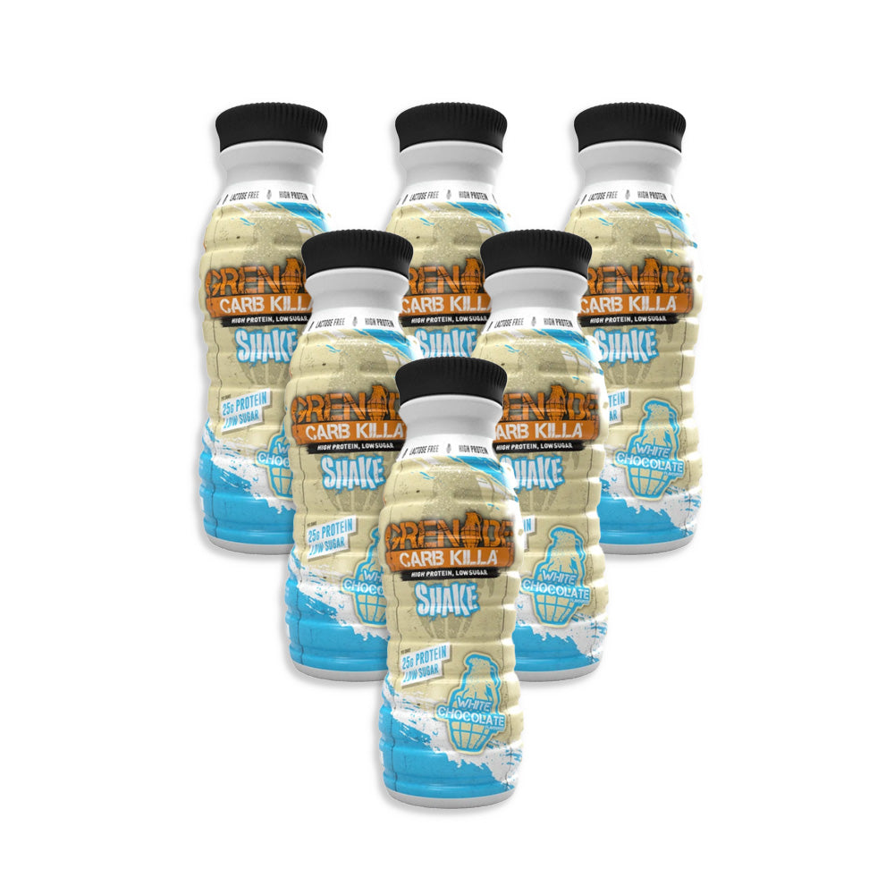 Grenade White Chocolate Shake 330ml (Pack of 6)