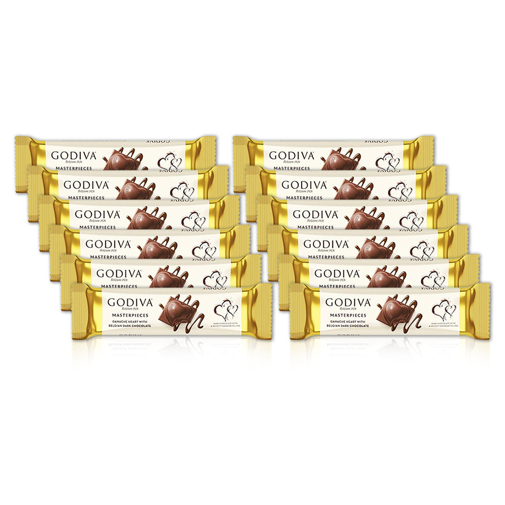Godiva Dark Chocolate Heart Ganache 30 Gm (Pack of 3)