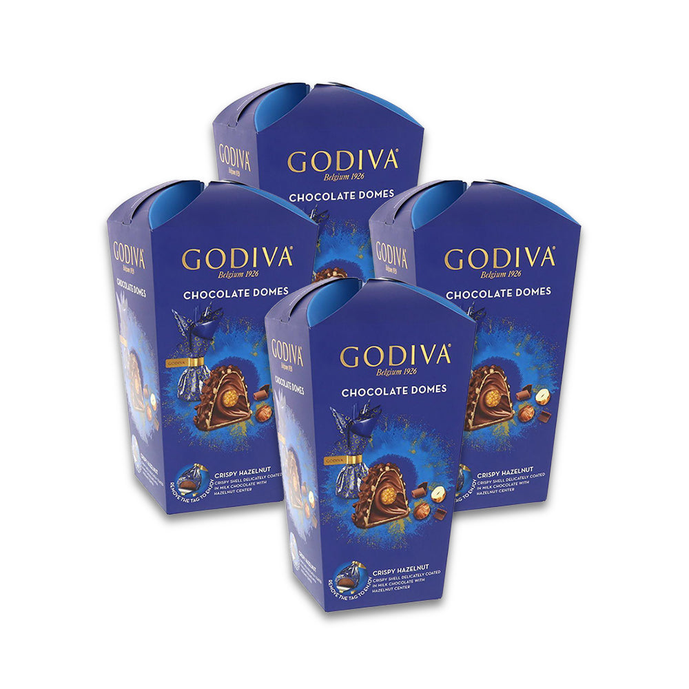 علبة شوكولاتة دوم من جوديفا 150 غ (مجموعة من 4 علب)