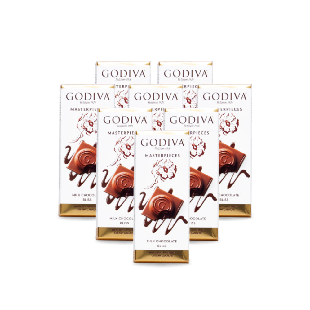 Godiva Milk Chocolate Bliss Tablet 88 Gm (Pack of 2)
