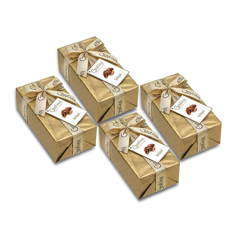 علبة شوكولاتة أصداف البحر ملفوفة كهدية من غيليان 250 غ(مجموعة من 4 علب)