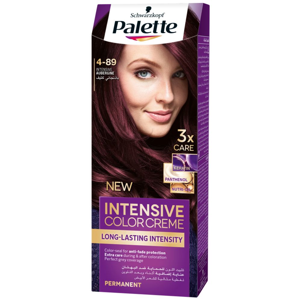باليت كريم اللون المكثف 4-89 باذنجاني مكثف