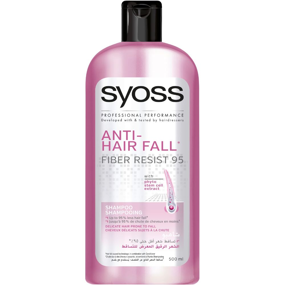 Syoss Shampoo Anti Hair Fall 500ml - (Pack of 3) - Billjumla.com