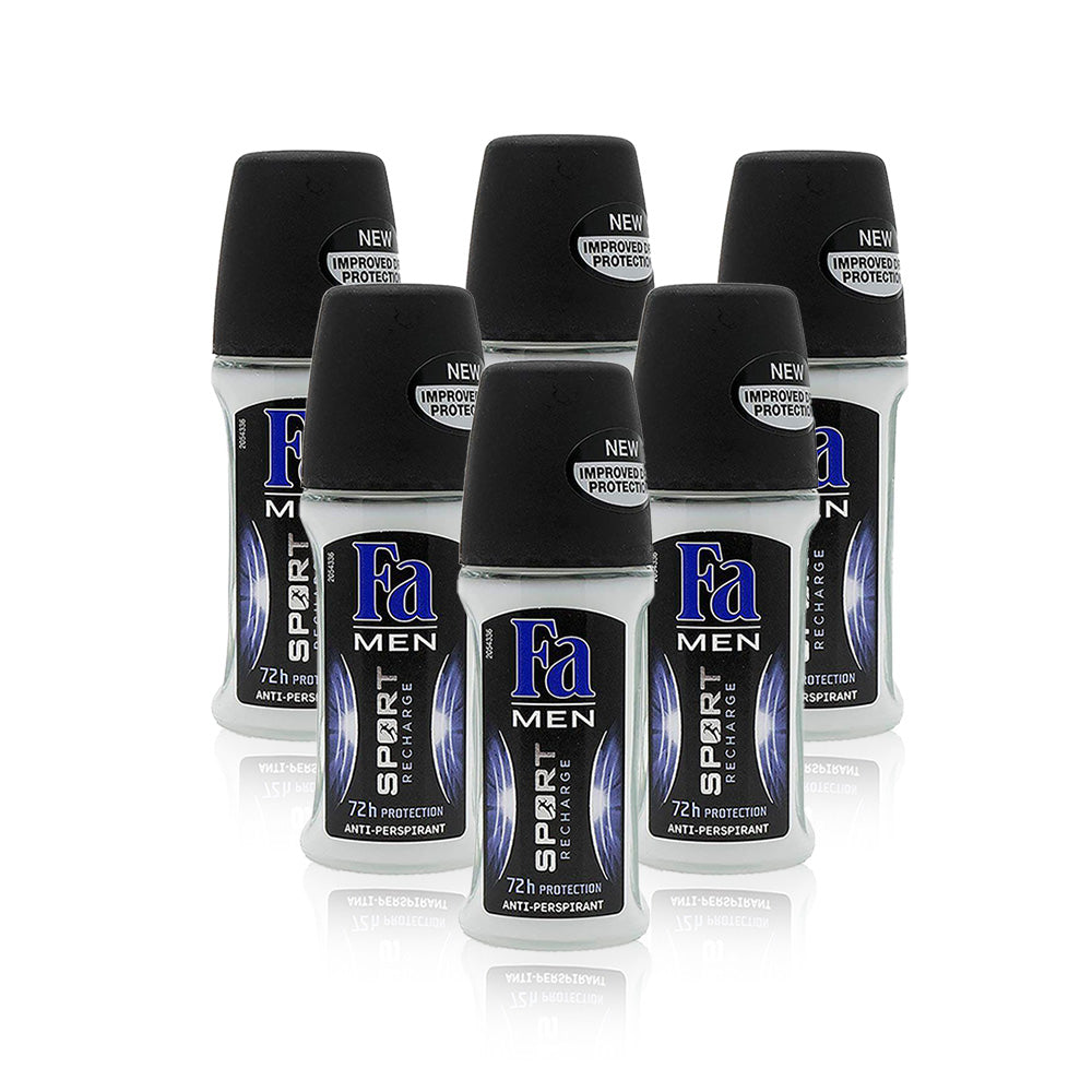 فا رول اون سبورت ريتشارج 50 مل - (عبوة من 6 قطع)
