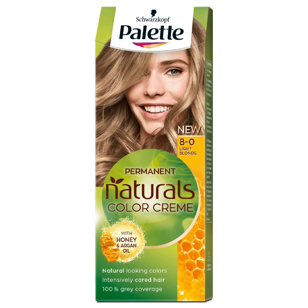 Palette Natural Care 8-0 Light Blonde - (Pack of 10) - Billjumla.com