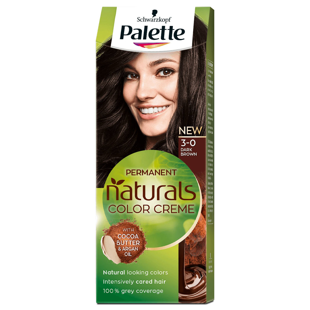 Palette Natural Care 3-0 Dark Brown - (Pack of 10) - Billjumla.com