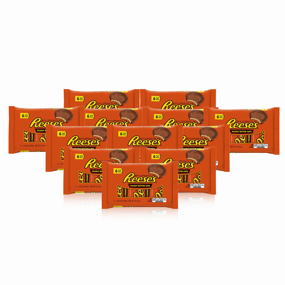 Hershey's Reese's Peanut butter cups 255g - (Pack of 6)