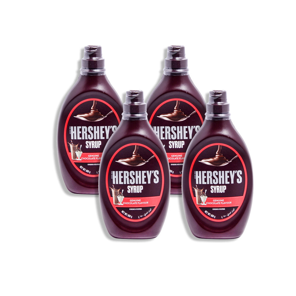 Hershey's Chocolate Syrup 650g (Pack of 4)