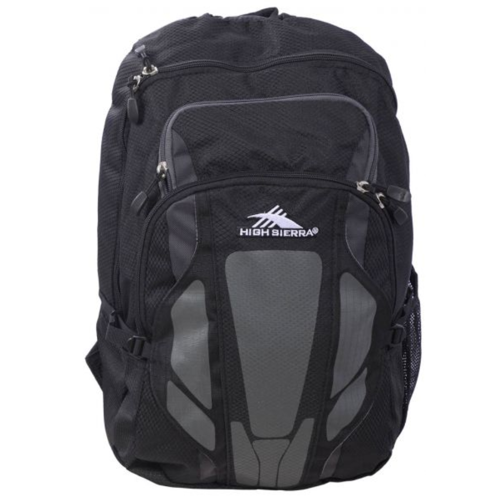 High Sierra Tackle Backpack Black/mercury - Billjumla.com