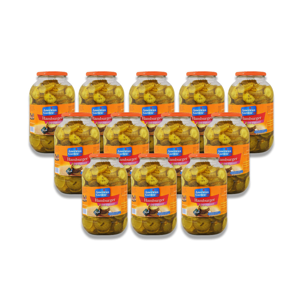 همبرغر ديل شيبس 906 غ من اميركن جاردن (مجموعة من 12 قطعة)
