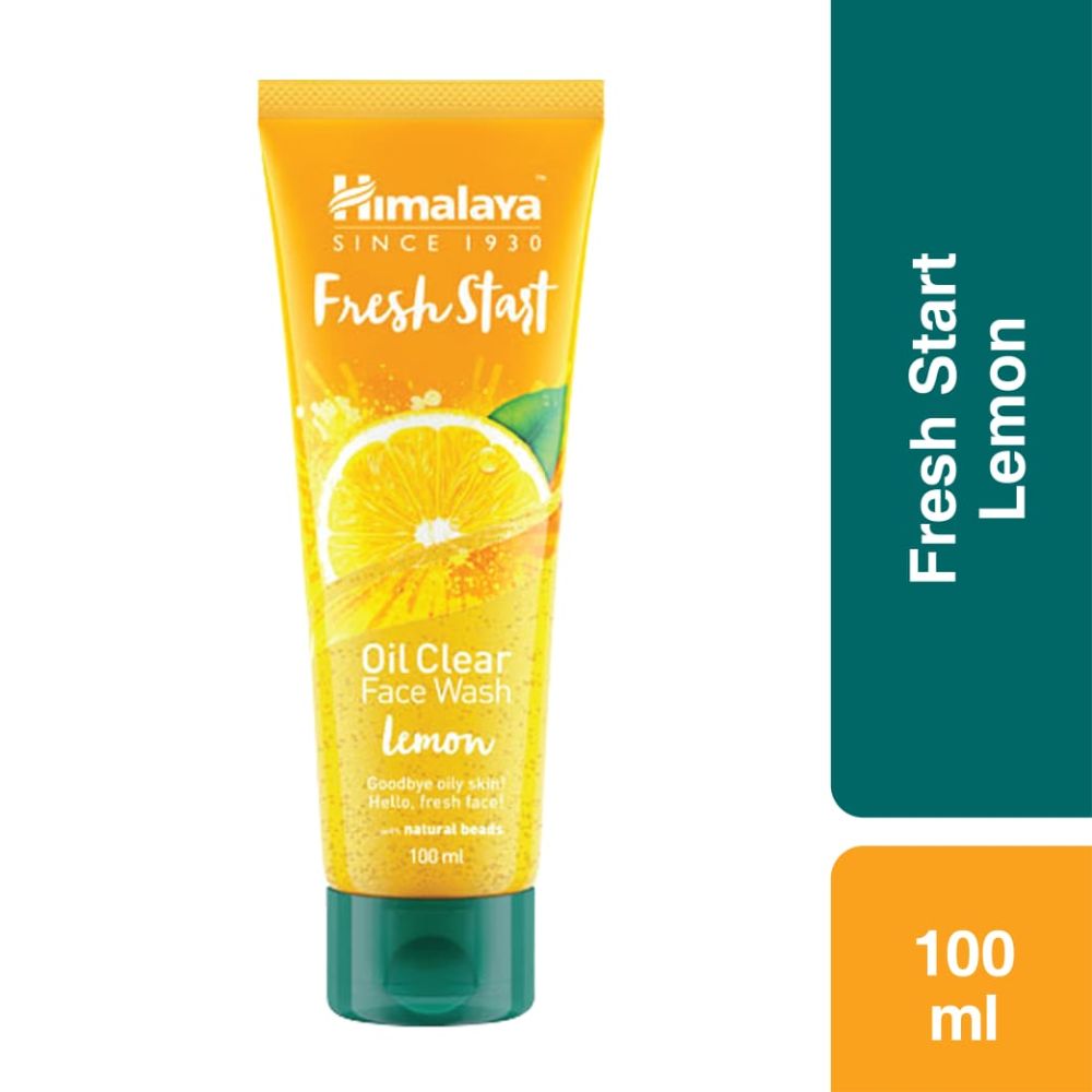 Himalaya Oil Clear Face Wash Lemon 100ml - (Pack of 6) - Billjumla.com